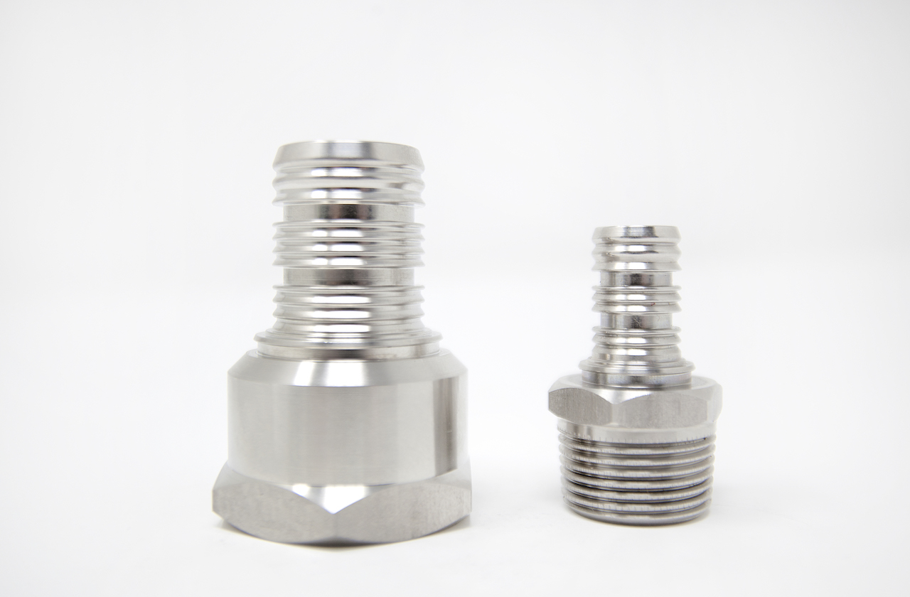 RACCORDO PORTAGOMMA INOX